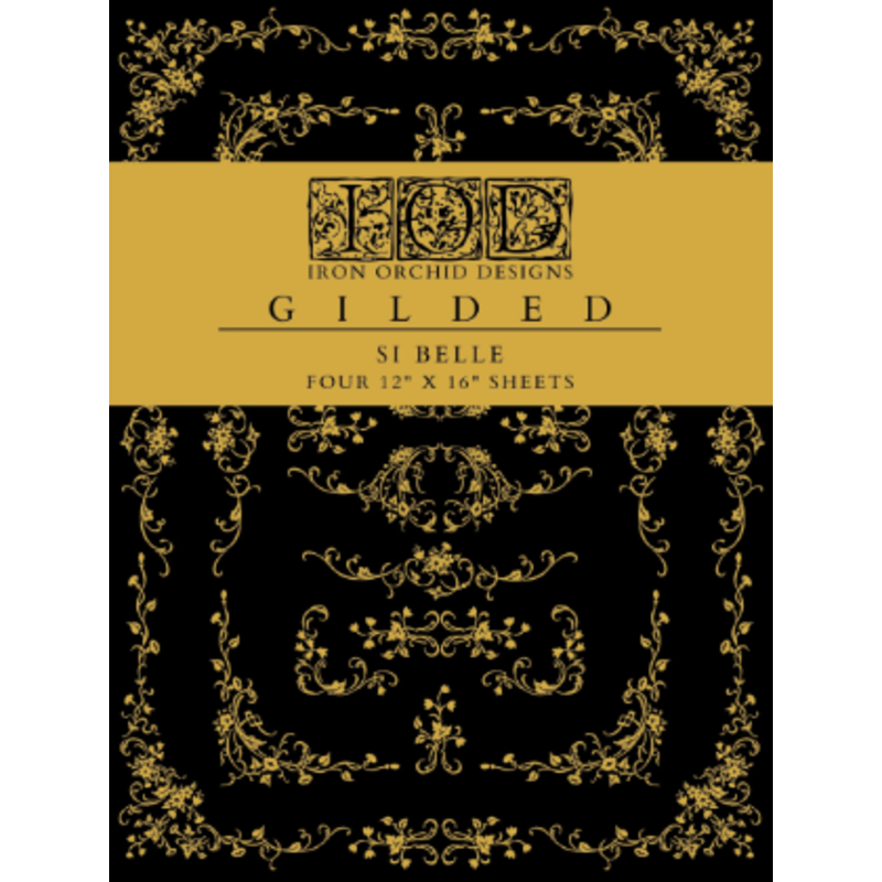 Iron Orchid Designs Si Belle Foil Transfer
