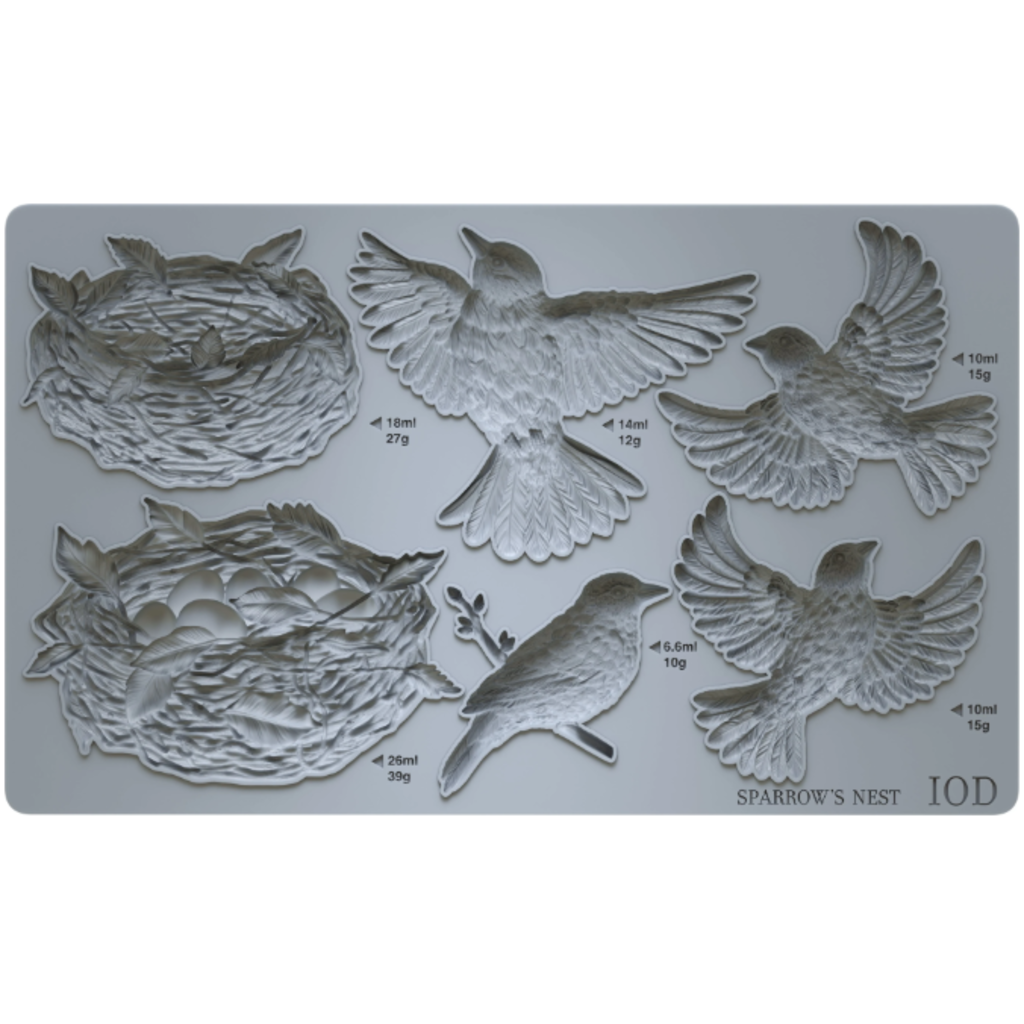 Iron Orchid Designs Sparrow's Nest Mould