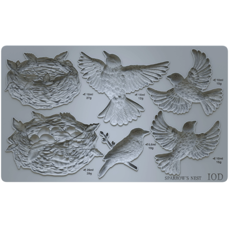 Iron Orchid Designs Sparrow's Nest Mould