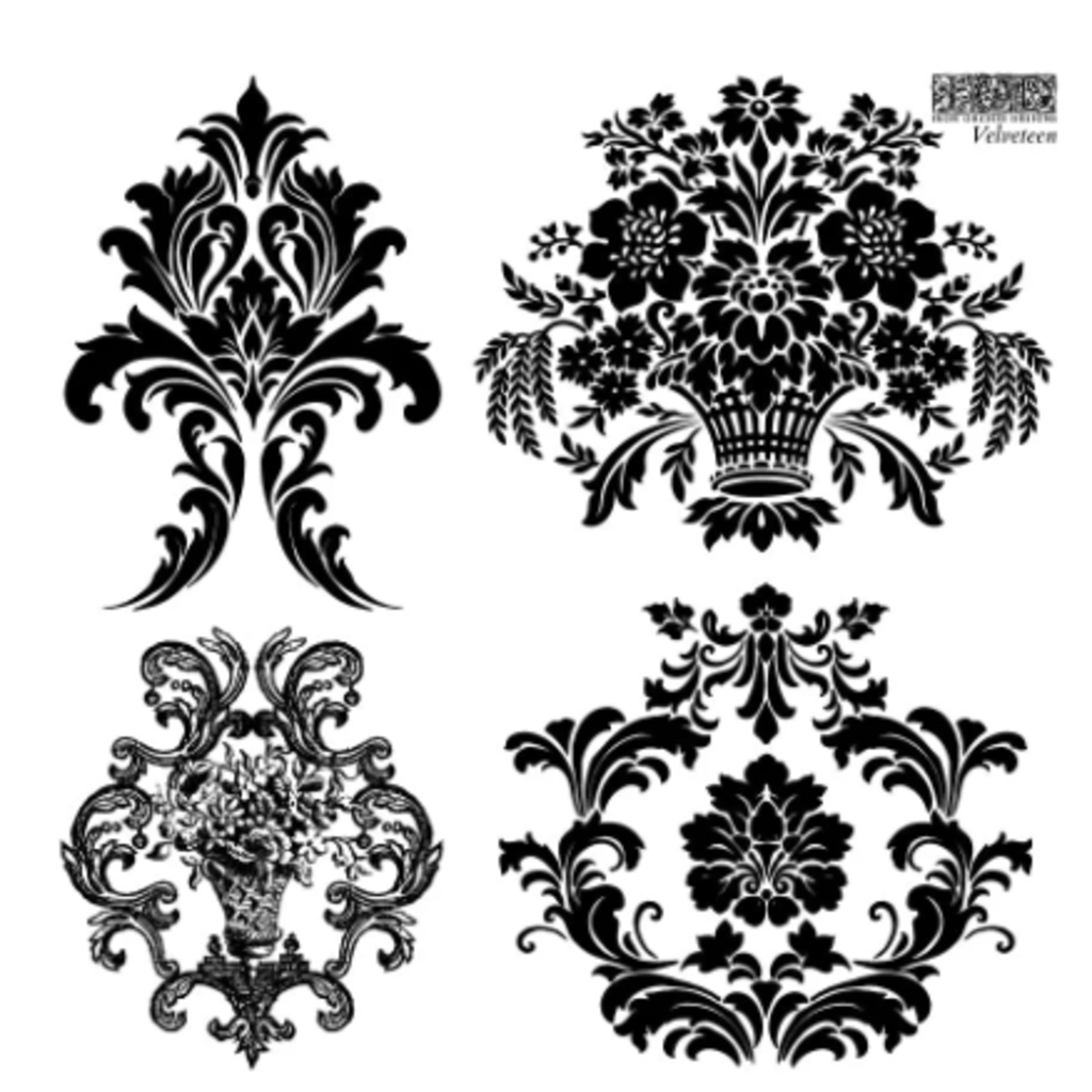 Iron Orchid Designs Velveteen Stamp