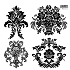 Iron Orchid Designs Velveteen Stamp