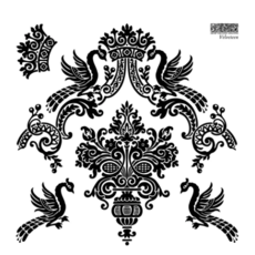 Iron Orchid Designs Velveteen Stamp