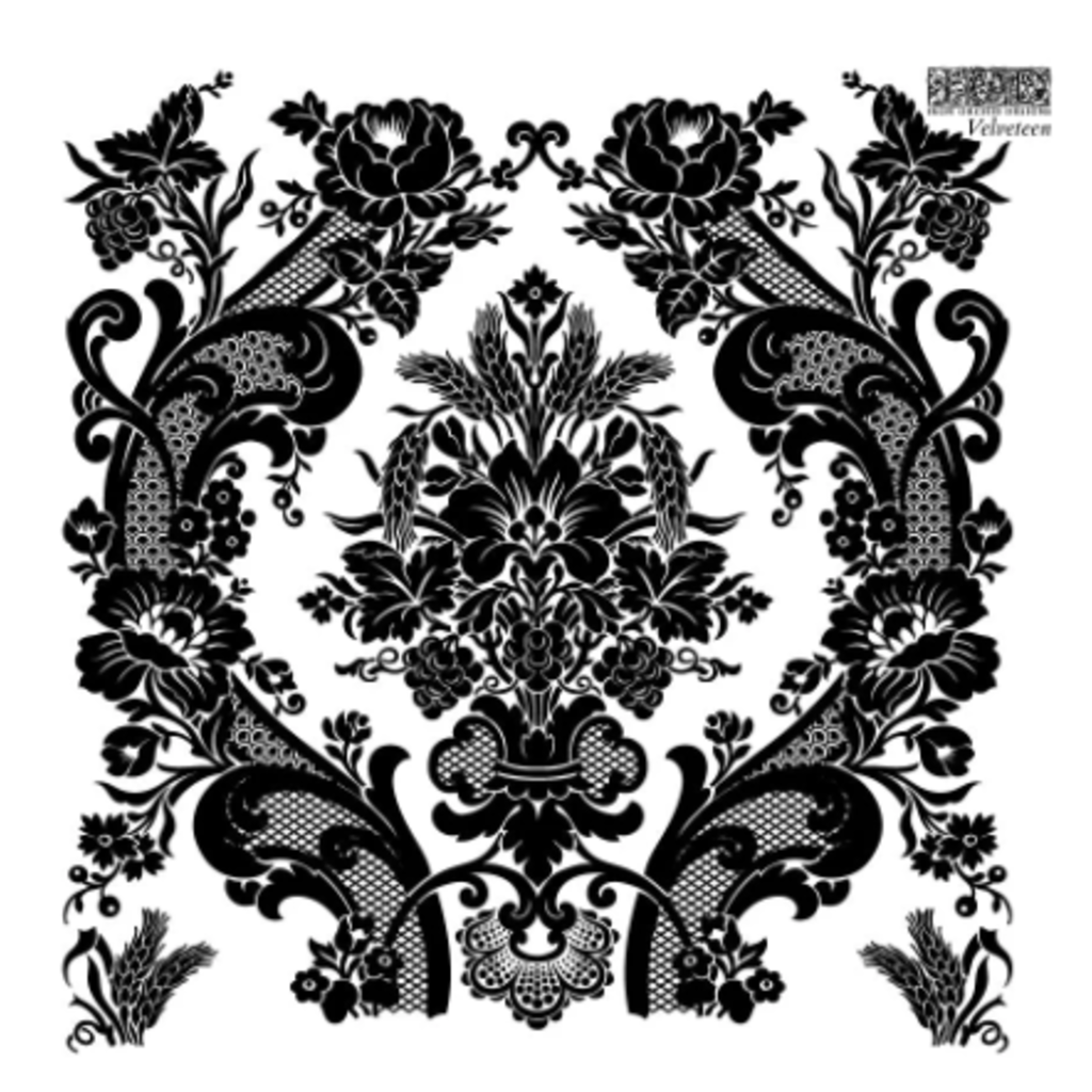 Iron Orchid Designs Velveteen Stamp