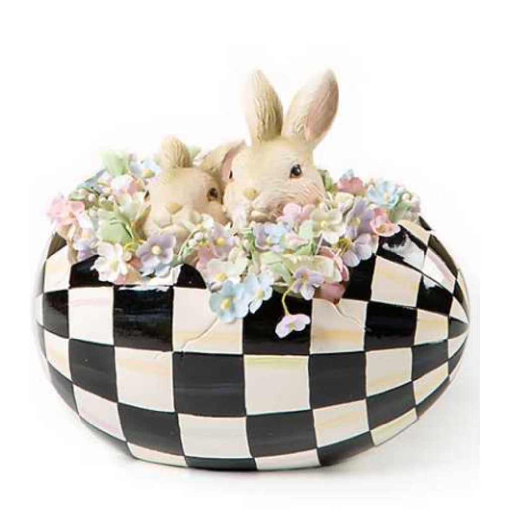 MacKenzie-Childs Courtly Peekaboo Egg