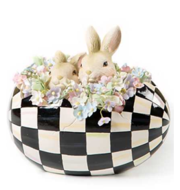 MacKenzie-Childs Courtly Peekaboo Egg