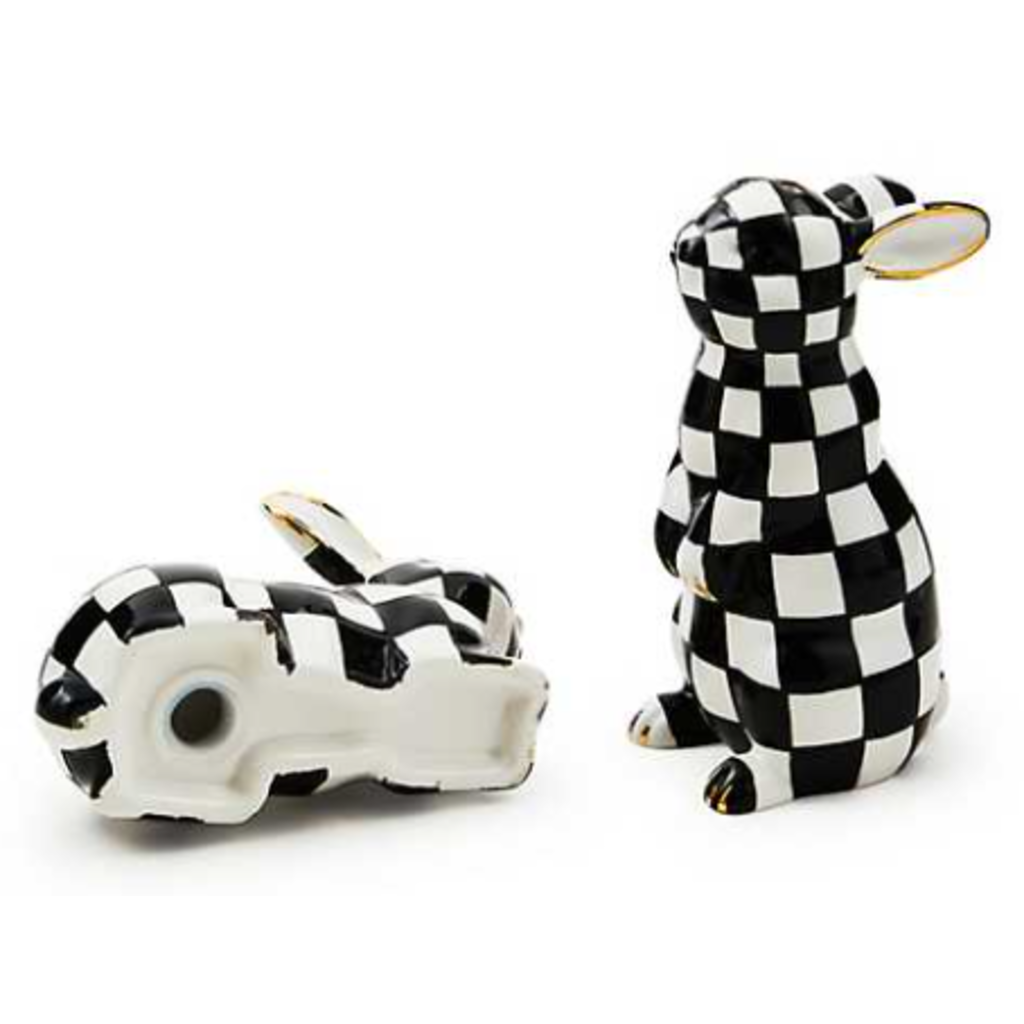 Courtly Bunny Salt & Pepper Set