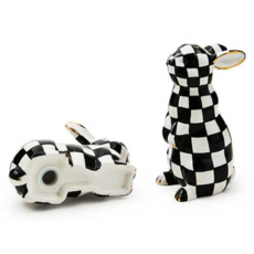 Courtly Bunny Salt & Pepper Set