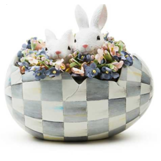 MacKenzie-Childs Cameo Peekaboo Egg