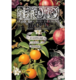 Iron Orchid Designs Clementine Transfer