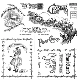 Christmas Post Stamp