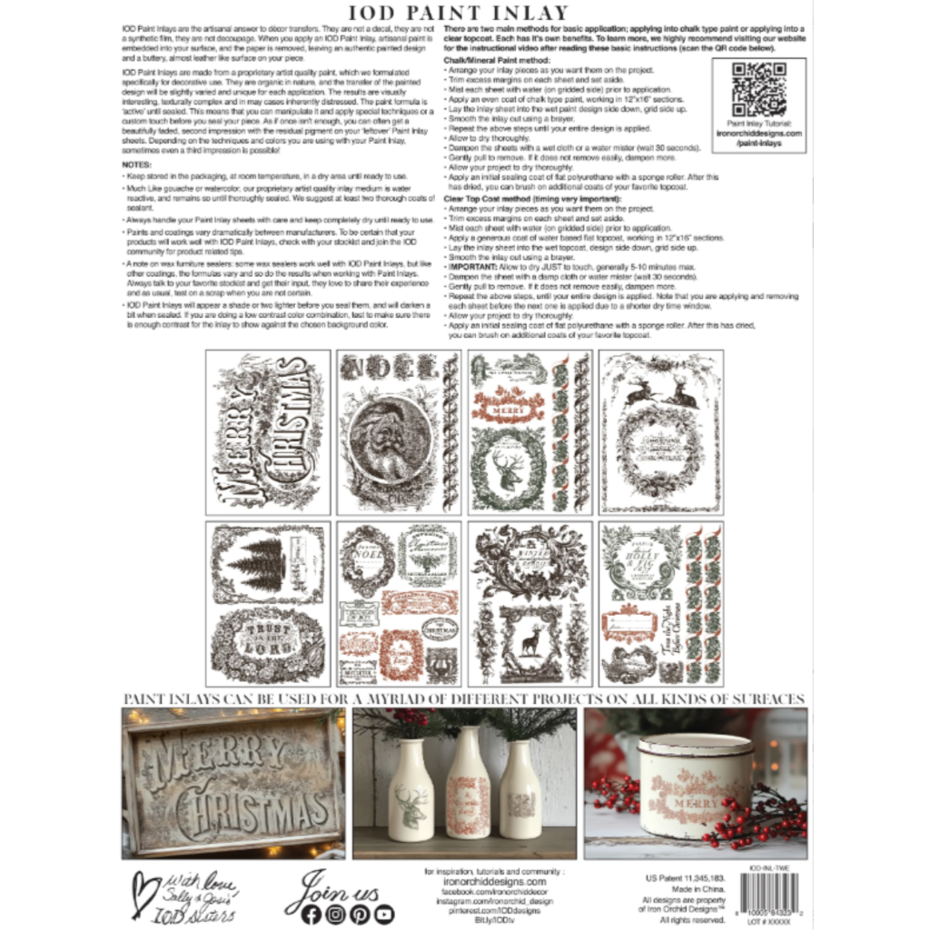 Twelfth Night Paint Inlay