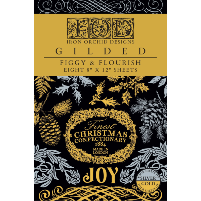 Iron Orchid Designs Figgy & Flourish Foil Transfer