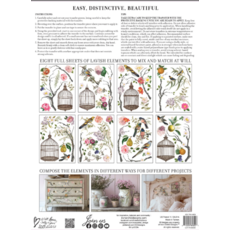 Iron Orchid Designs Menagerie Transfer