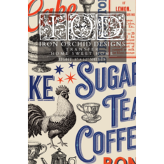 Iron Orchid Designs Home Sweet Home Transfer