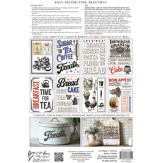 Iron Orchid Designs Home Sweet Home Transfer