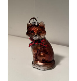 Sitting Fox Ornament