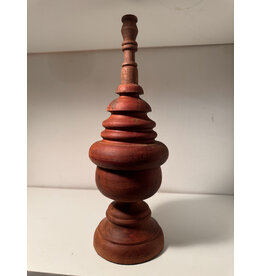 Small 13.5' Natural Mango Wood Finial