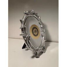 Silver Antlers Photo Frame - Large (5 x 7 photo)