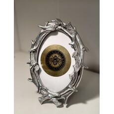 Silver Antlers Photo Frame - Small (4 x 6 photo)