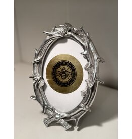 Silver Antlers Photo Frame - Small (4 x 6 photo)