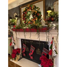 MacKenzie-Childs Tartan Stocking