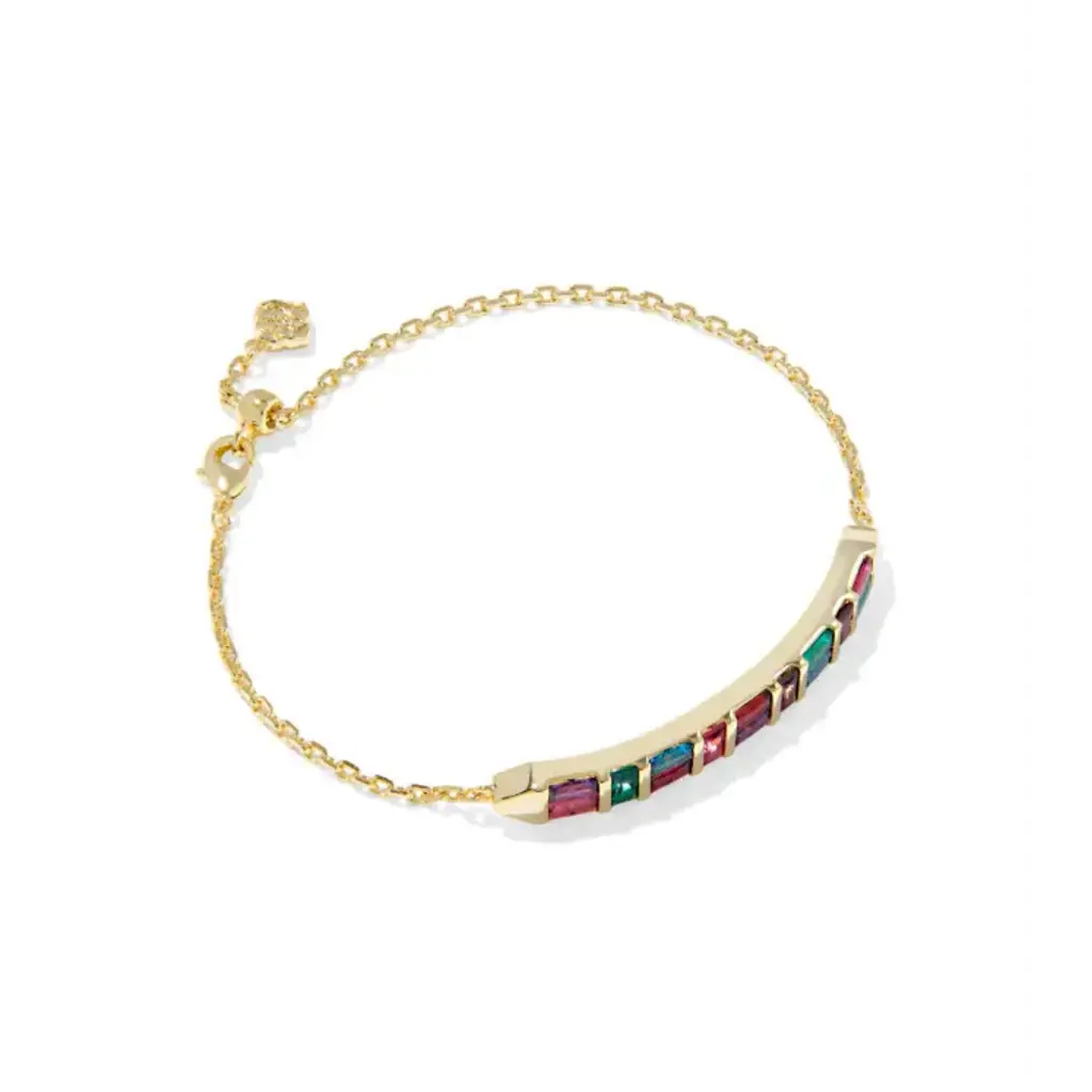 Kendra Scott Jamie Delicate Chain Bracelet Gold Multi Mix