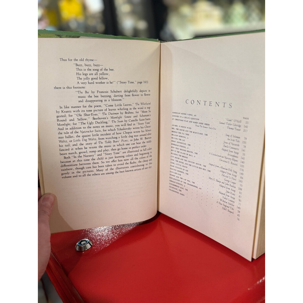 old book - My Book House storytime