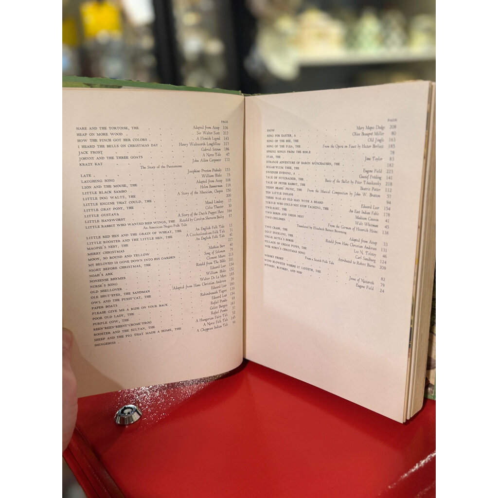 old book - My Book House storytime