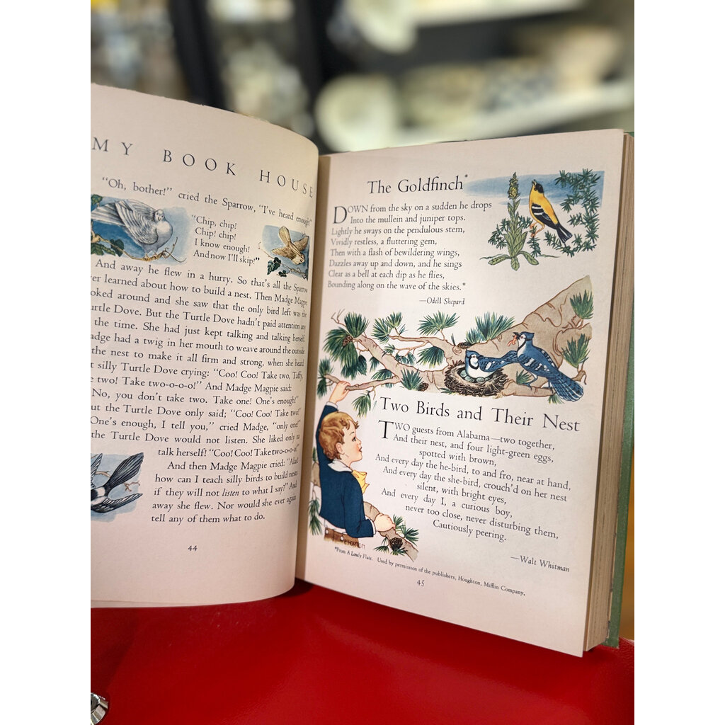 old book - My Book House storytime