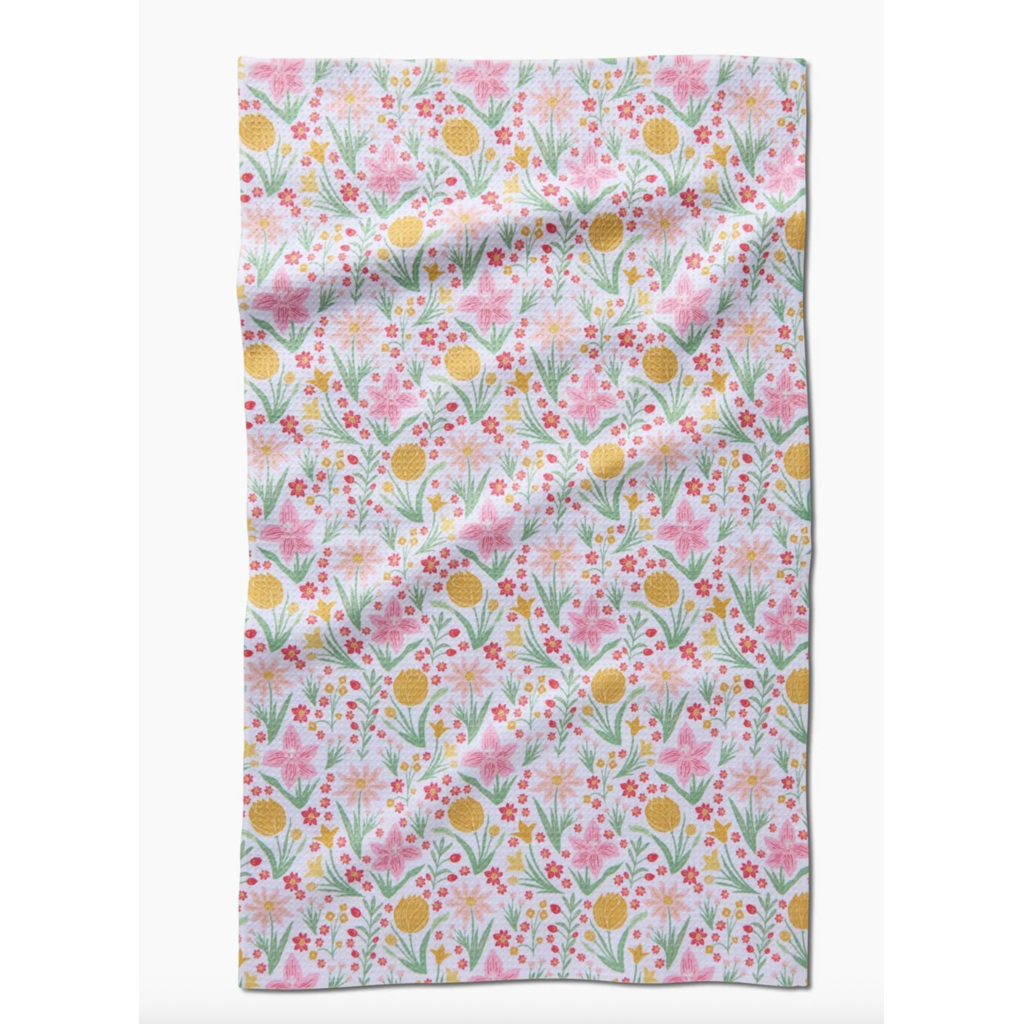 Geometry Garden of Light  Towel