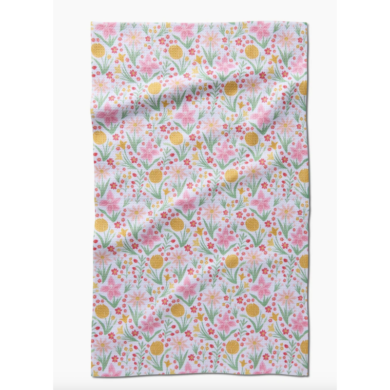 Geometry Garden of Light Towel