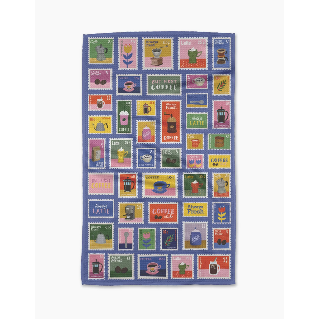 Geometry Brewed By Mail Tea Towel