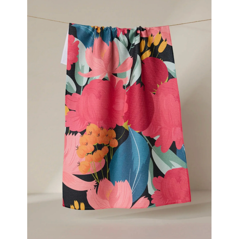 Geometry My Garden Kitchen Tea Towel