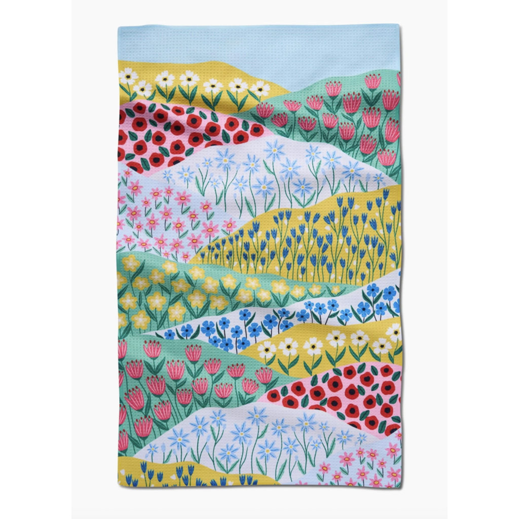 Geometry Spring Fields  Towel