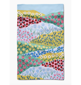 Geometry Spring Fields Towel