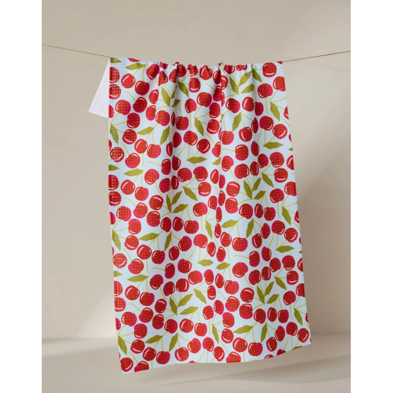 Geometry Sweet Cherry Towel