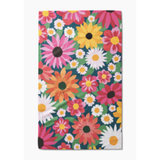 Geometry Geometry Wild Blooms Tea Towel