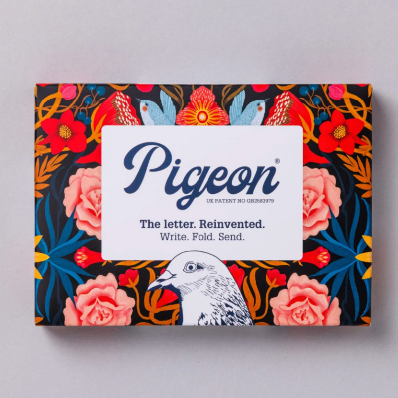 Pigeon Posted Bright & Beautiful Pigeon,  Folding Cards - Pack of 6