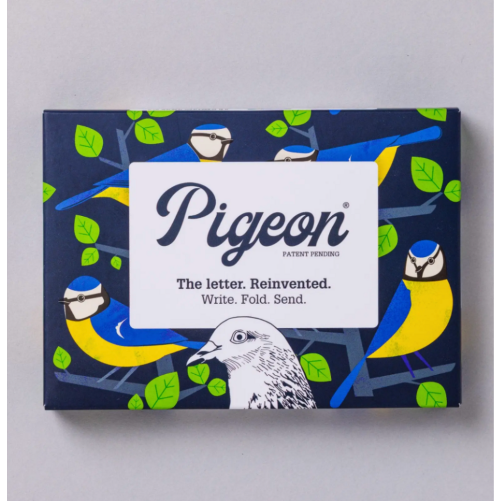 Pigeon Posted Dawn Chorus Pigeon,  Folding Cards - Pack of 6