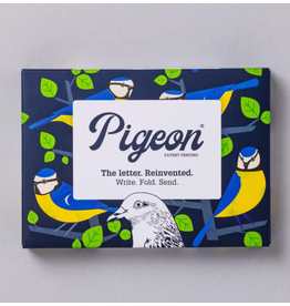 Pigeon Posted Dawn Chorus Pigeon,  Folding Cards - Pack of 6