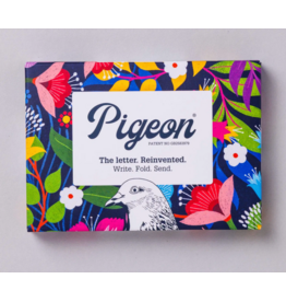 Pigeon Posted Floral Fantasia Pigeon,  Folding Cards - Pack of 6