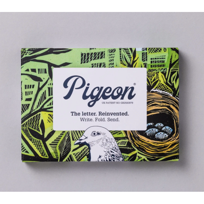 Pigeon Posted Wonderfully Wild Pigeon,  Folding Cards - Pack of 6