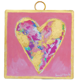 Pink & Gold Messy Heart Mini Gallery