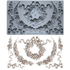 Iron Orchid Designs Wreath & Swags Mould