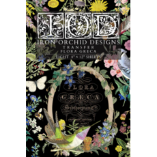 Iron Orchid Designs Flora Greca Transfer