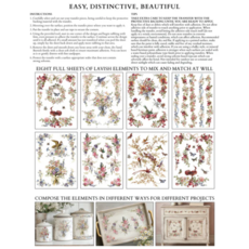 Iron Orchid Designs Madeleine Transfer