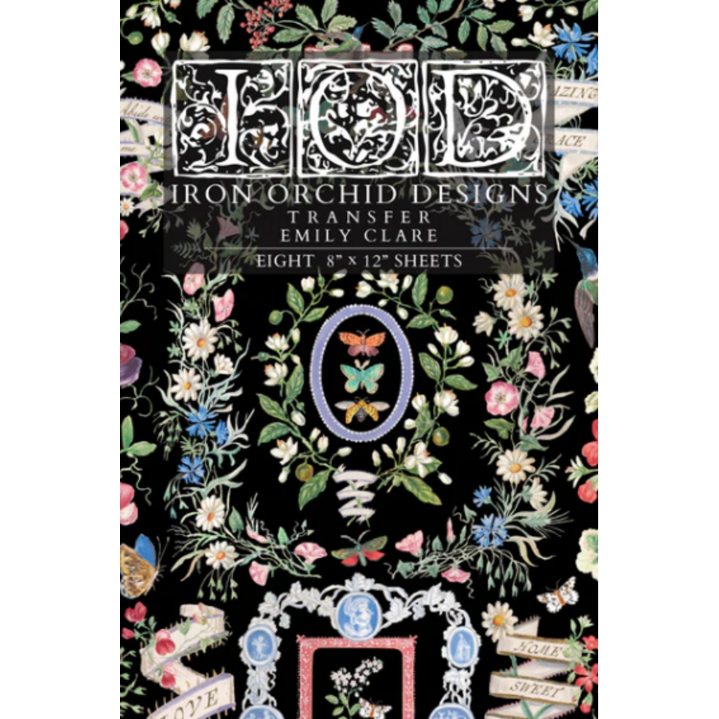 Iron Orchid Designs Emily Clare Transfer