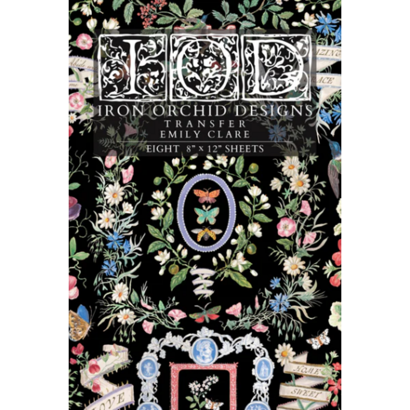Iron Orchid Designs Emily Clare Transfer