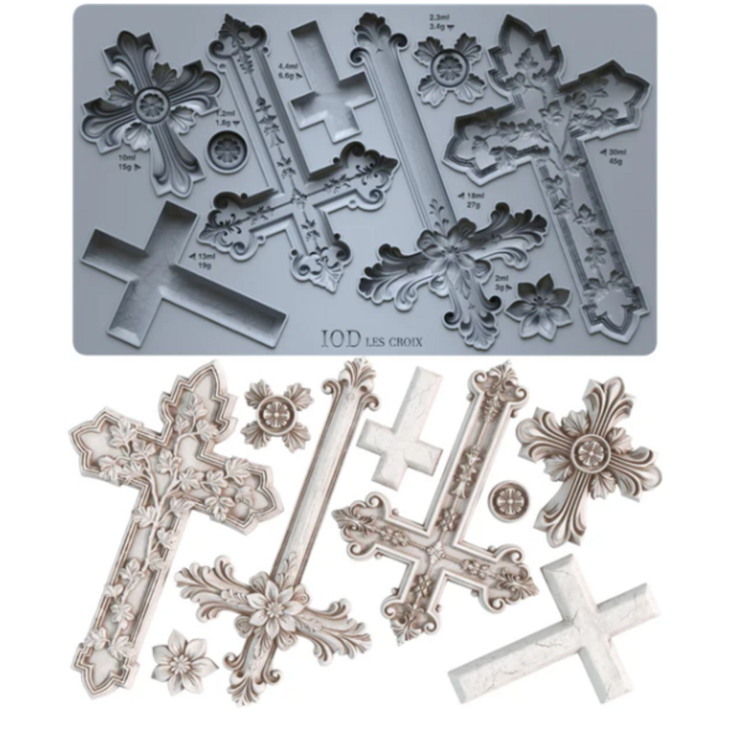 Iron Orchid Designs Les Croix Mould
