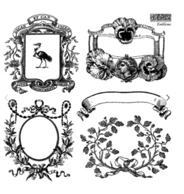 Iron Orchid Designs Emblems Stamp